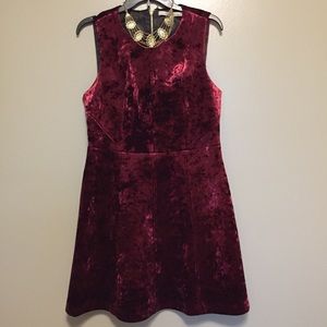 Rachel Roy Red Velvet Dress 🎄